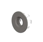 Geborsteld metal black PVD
