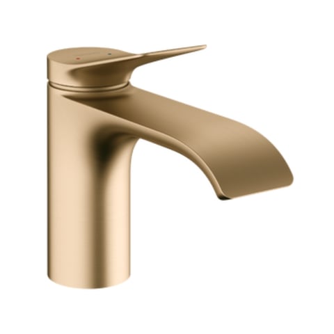 Hansgrohe Vivenis wastafelkraan 80 - brushed bronze