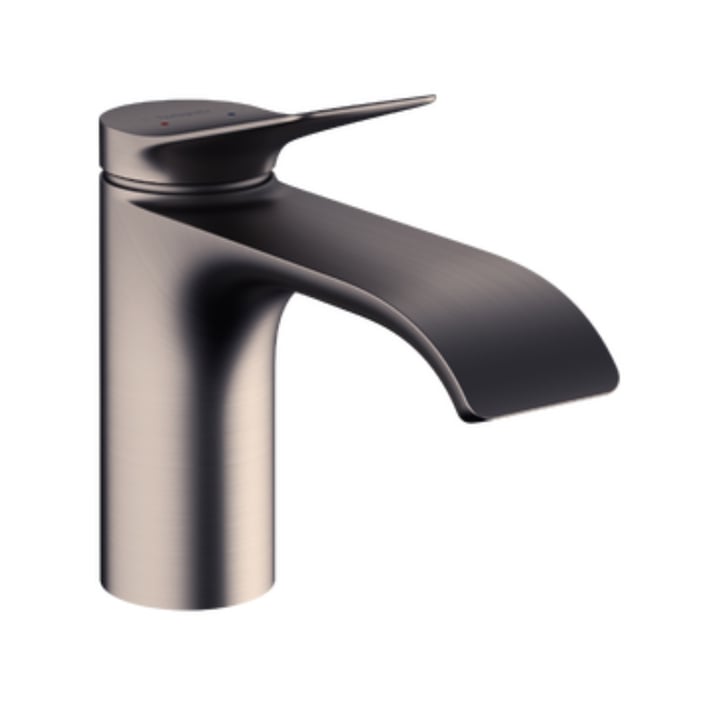 Hansgrohe Vivenis wastafelkraan 80 - brushed black chrome
