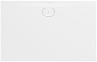 Villeroy & Boch Ecora douchevloer 140x90cm antislip - afvoer lange zijde - white alpine