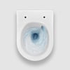 Clou InBe 2 wandtoilet pack TurboFlush 53cm zichtbare montage met zitting SC & QR wit