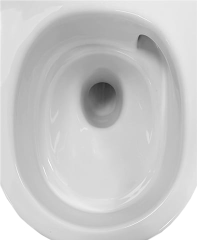 Clou InBe 2 wandtoilet pack TurboFlush 53cm zichtbare montage met zitting SC & QR wit