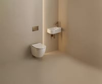 Clou InBe 3 wandtoilet pack TurboFlush 49cm met zitting SC & QR wit