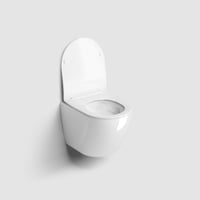 Clou InBe 3 wandtoilet pack TurboFlush 49cm met zitting SC & QR wit