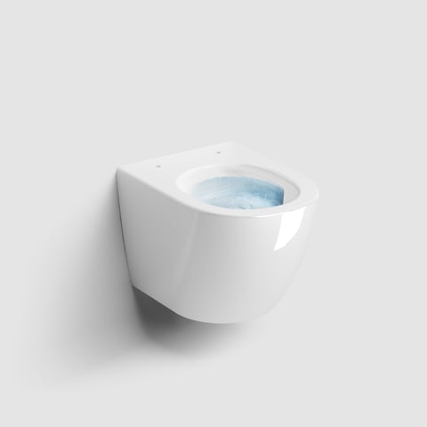 Clou InBe 3 wandtoilet pack TurboFlush 49cm met zitting SC & QR wit