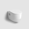 Clou InBe 4 wandtoilet pack TurboFlush 54cm zichtbare montage met zitting SC & QR wit