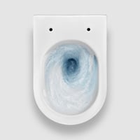 Clou InBe 4 wandtoilet pack TurboFlush 54cm zichtbare montage met zitting SC & QR wit
