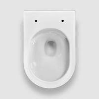 Clou InBe 4 wandtoilet pack TurboFlush 54cm zichtbare montage met zitting SC & QR wit