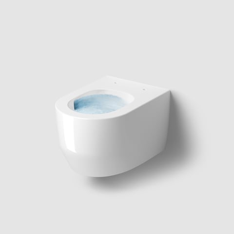 Clou InBe 4 wandtoilet pack TurboFlush 54cm met zitting SC & QR wit