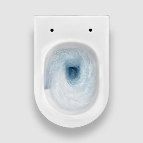 Clou InBe 4 wandtoilet pack TurboFlush 54cm met zitting SC & QR wit