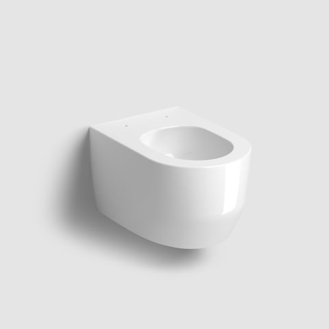 Clou InBe 4 wandtoilet pack TurboFlush 54cm met zitting SC & QR wit