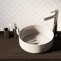 Brauer zeepdispenser en beker - chroom