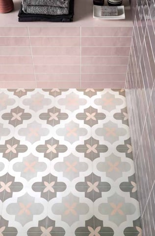 Gazzini Colorart wandtegel 6x24cm - gloss pink