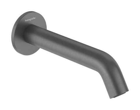 Hansgrohe Tecturis S baduitloop 20cm - brushed black chrome