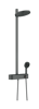 Hansgrohe Pulsify S showerpipe 260 2jet met ShowerTablet Select 400 - brushed black chrome