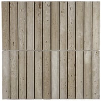 The Mosaic Factory Kitkat original mozaïektegel 2,2x14,8cm - travertine