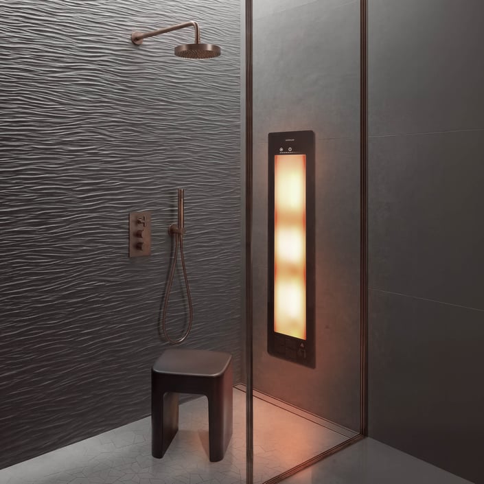 Sunshower Sunseat douchekruk - black