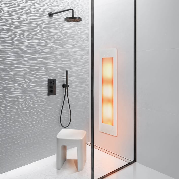 Sunshower Sunseat douchekruk - white                                    