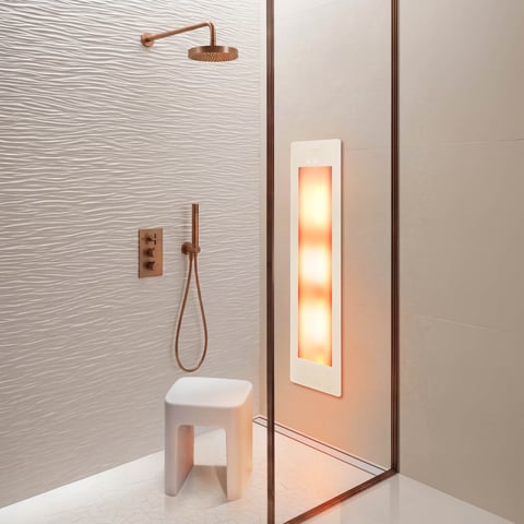Sunshower Sunseat douchekruk - sand white                               