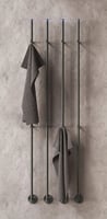 Instamat Jay elektrische handdoekwarmer 175 cm gun metal