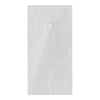 Brauer Asteroid douchebak mineraalmarmer - 180x80cm - mat wit