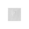 Brauer Asteroid douchebak mineraalmarmer - 80x80cm - mat wit