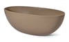 Luca Comfortstone vrijstaand bad 160x76cm - castagno