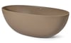 Luca Comfortstone vrijstaand bad 180x80cm - castagno