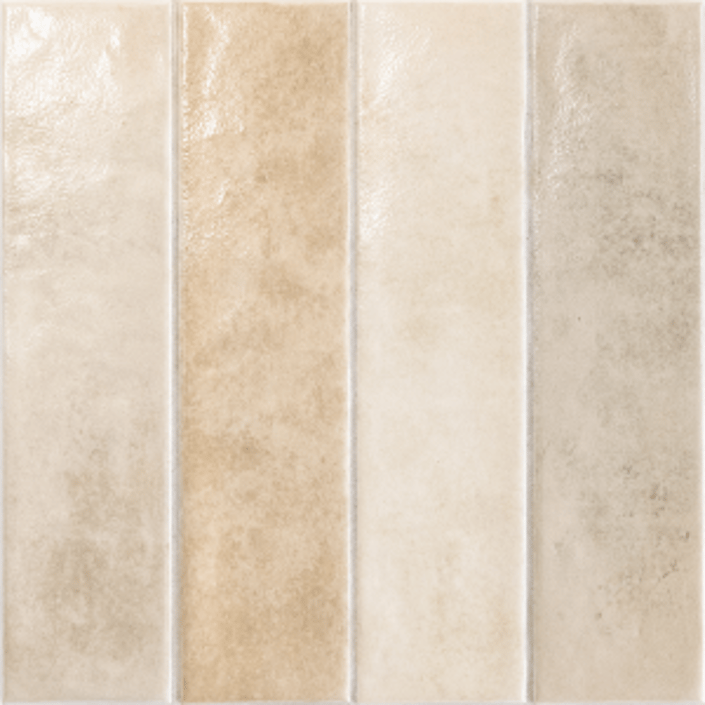 Sottocer Earth wandtegel 6x25cm - oyster