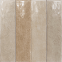Sottocer Earth wandtegel 6x25cm - tundra