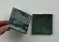 Equipe Trend wandtegel 10x10cm - donker groen