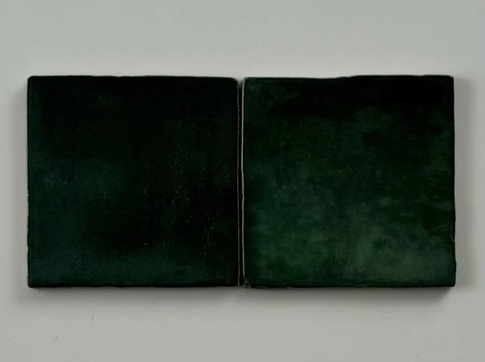 Equipe Trend wandtegel 10x10cm - donker groen