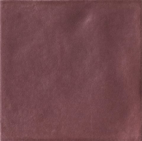 Iris Bottega wandtegel 15x15cm - Terrecotte - amaranto
