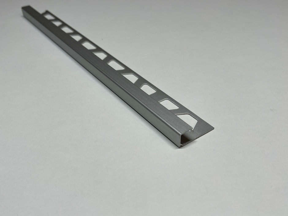 Schluter Quadec-AE tegelprofiel - L=300cm - H=10mm - mat aluminium