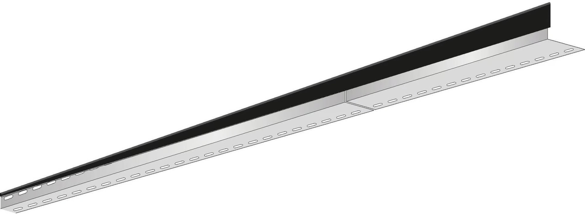 Easydrain Easy Turn afschotprofiel 130cm - zwart