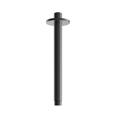 Hotbath Archie AR452 plafondbuis rond 20cm RVS 316 - Geborsteld Gunmetal PVD