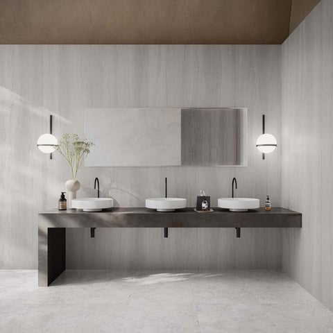 Flaviker Double linear decortegel 60x120cm - white