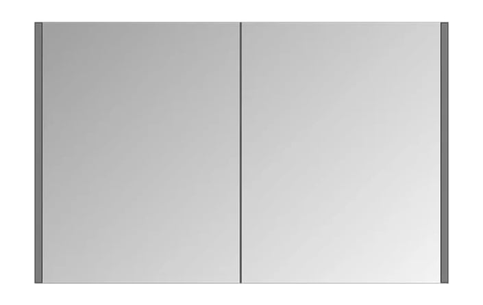 Basic Line Comfort spiegelkast 2 deuren incl. spiegels aan binnenzijde van de deuren (kleur aangeven bij bestellen) - 100x14cm