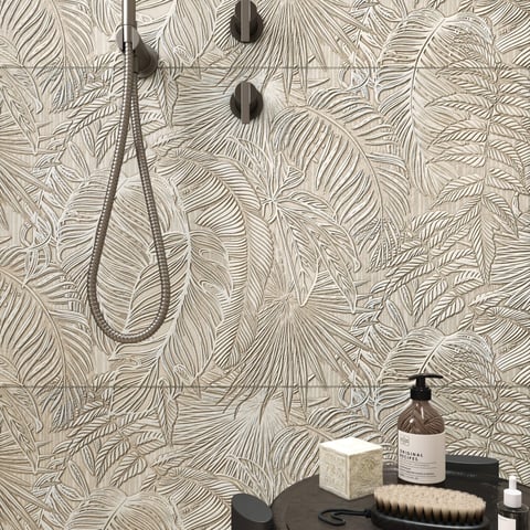 Sichenia Art atocha decortegel 60x120cm - cappuccino