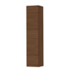 Ink Hoge kast tbv grepen 169x36cm - 1 deurs - links/rechts - front vlak - warm walnoot
