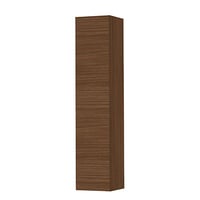 Ink Hoge kast tbv grepen 169x36cm - 1 deurs - links/rechts - front vlak - warm walnoot