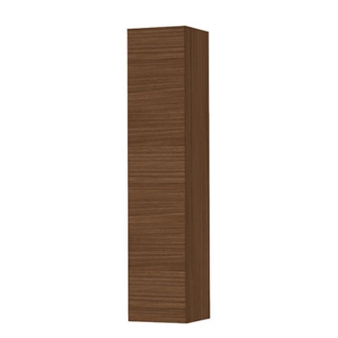 Ink Hoge kast tbv grepen 169x36cm - 1 deurs - links/rechts - front vlak - warm walnoot