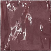 Gazzini Colorart wandtegel 12x12cm - gloss burgundy