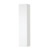 Ink Hoge kast tbv grepen - 169x36cm - 1 deurs - links/rechts - verticaal gefreesd - mat wit
