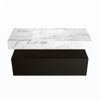 Mondiaz Alan Dlux badmeubel 110cm Urban - Cloud wastafel Glace midden - met 1 kraangat