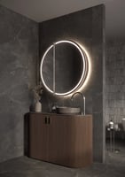 Martens & Meijer Saalbach spiegelkast 45x90cm - 2 deuren - LED verlichting rondom 