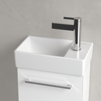 Villeroy & Boch Avento fontein 36x22cm - kraangat rechts - stone white CeramicPlus