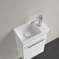 Villeroy & Boch Avento fontein 36x22cm - kraangat rechts - stone white CeramicPlus