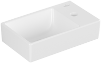Villeroy & Boch Avento fontein 36x22cm - kraangat rechts - stone white CeramicPlus