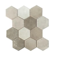 Grandeur Hexagonel wandtegel 28x30cm - taupe